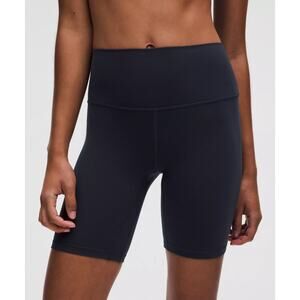 Lululemon Align Shorts High Rise 8” Pockets Yoga Gym Workout Womens Black Size 6
